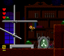 Addams Family, The - Pugsley's Scavenger Hunt (Europe) In game screenshot